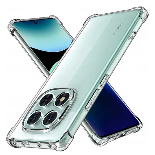 Maska za Xiaomi Poco X7 / Note 14 Pro 5G, Techsuit, Shockproof Clear, Prozirna
