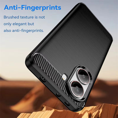 Maska za Xiaomi Poco X7 Pro, Techsuit, Karbon, Crna