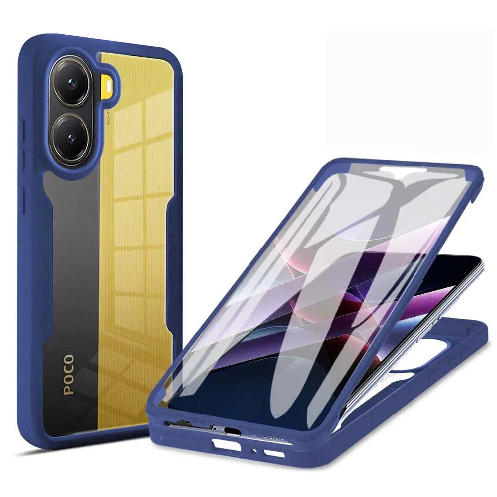 Maska za Xiaomi Poco X7 Pro, Techsuit, ColorVerse 360, Plava