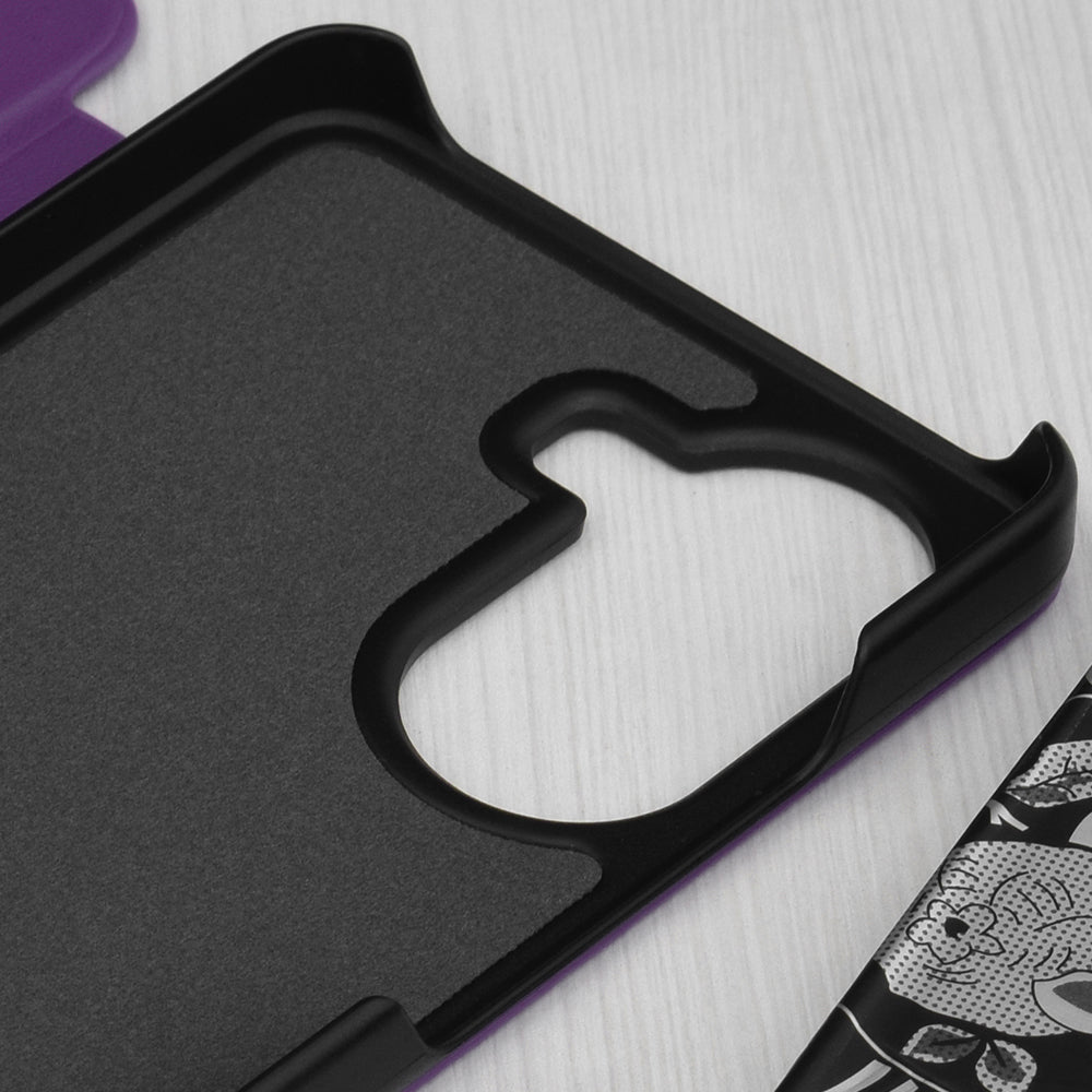 Maska za Xiaomi Poco X7 Pro, Techsuit, eFold, Ljubičasta