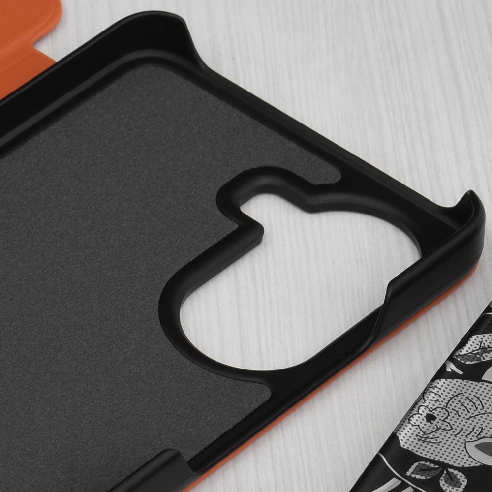 Maska za Xiaomi Poco X7 Pro, Techsuit, eFold, Narančasta