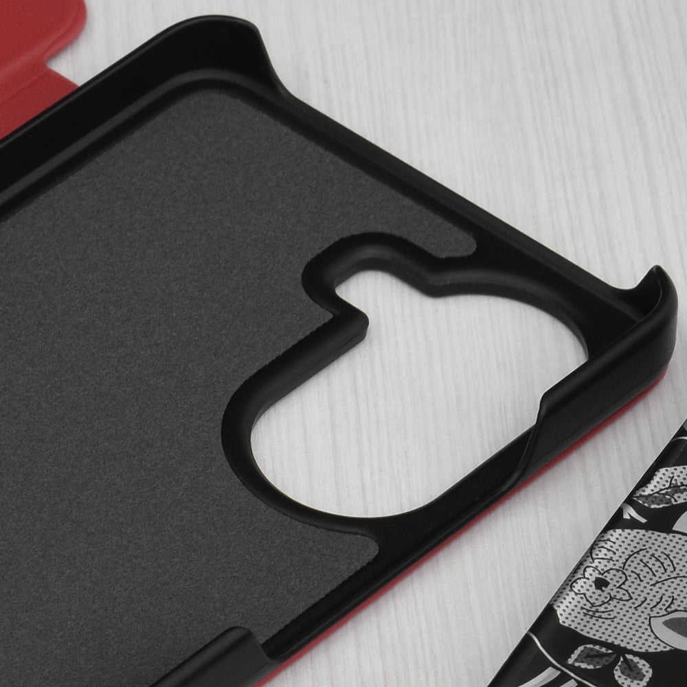 Maska za Xiaomi Poco X7 Pro, Techsuit, eFold, Crvena