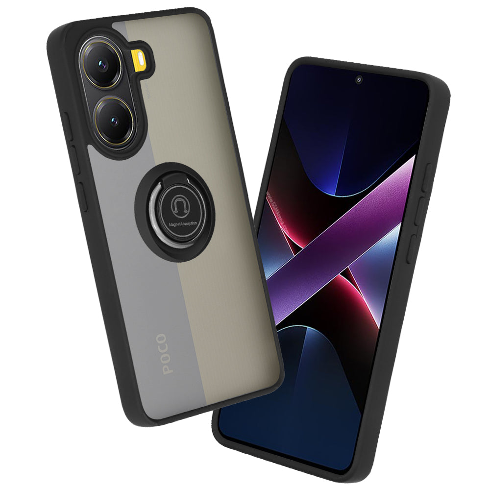 Maska za Xiaomi Poco X7 Pro, Techsuit, Glinth, Crna