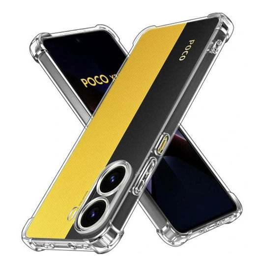 Maska za Xiaomi Poco X7 Pro, Techsuit, Shockproof Clear, Prozirna