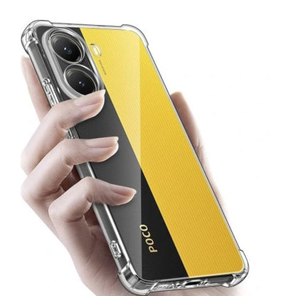 Maska za Xiaomi Poco X7 Pro, Techsuit, Shockproof Clear, Prozirna
