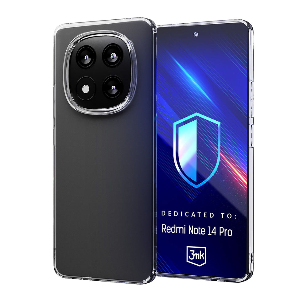 Maska za Xiaomi Poco X7 / Redmi Note 14 Pro 5G, 3MK, Clear, Prozirna