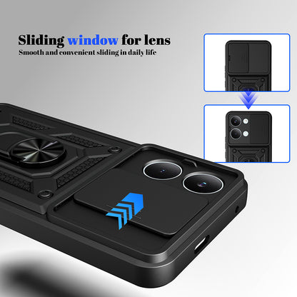 Maska za Xiaomi Poco X8 Pro Max, Techsuit, CamShield, Zlatna