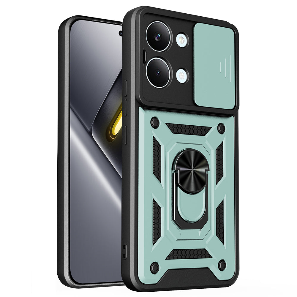Maska za Xiaomi Poco X8 Pro Max, Techsuit, CamShield, Zelena