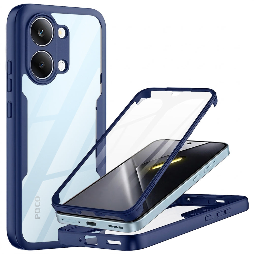 Maska za Xiaomi Poco X8 Pro Max, Techsuit, ColorVerse 360, Plava
