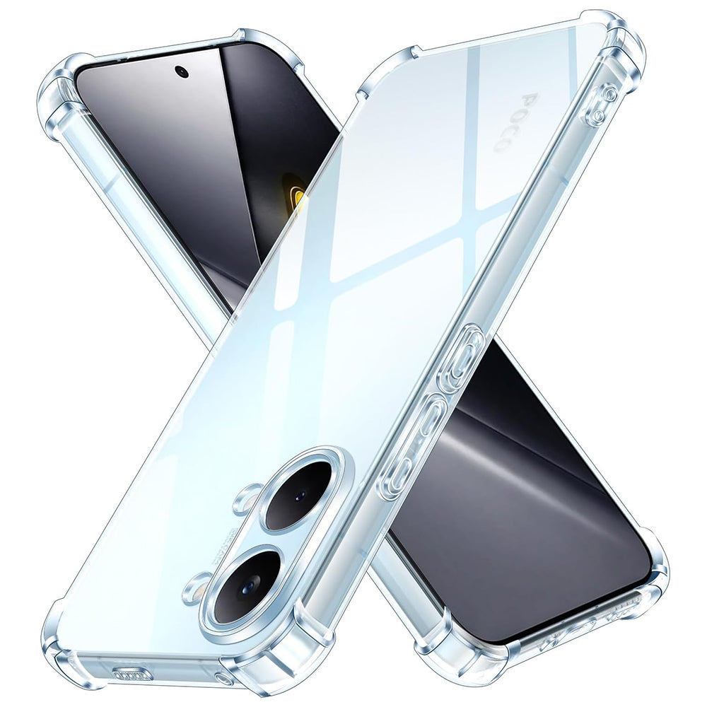 Futrola za Xiaomi Poco X8 Pro Max, Techsuit, Shockproof Clear, Prozirna