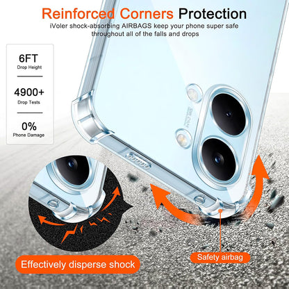 Futrola za Xiaomi Poco X8 Pro Max, Techsuit, Shockproof Clear, Prozirna