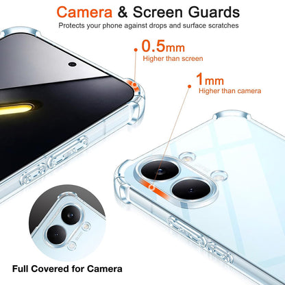 Futrola za Xiaomi Poco X8 Pro Max, Techsuit, Shockproof Clear, Prozirna