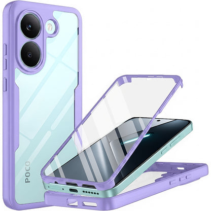 Maska za Xiaomi Poco X8 Pro, Techsuit, ColorVerse 360, Ljubičasta