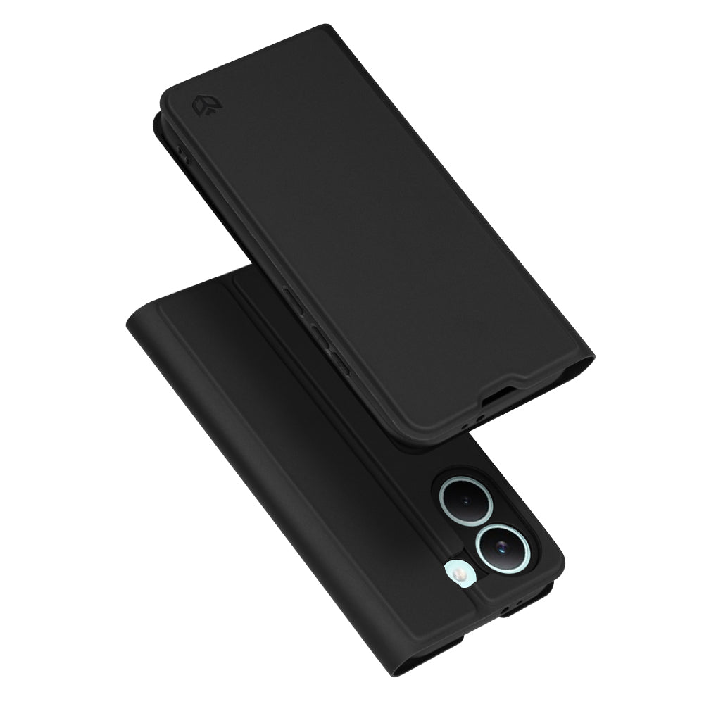 Futrola za Xiaomi Poco X8 Pro, Techsuit, Magskin Book, Crna