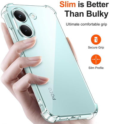 Futrola za Xiaomi Poco X8 Pro, Techsuit, Shockproof Clear, Prozirna