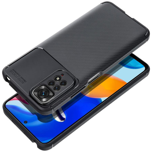 Maska za Xiaomi Poco C65 / Redmi 13C, OEM, Carbon Premium, Crna