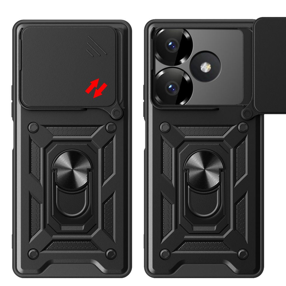 Futrola za Xiaomi Redmi 13, Tech-Protect, CamShield Pro, Crna