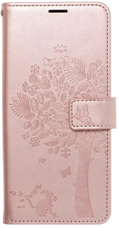 Maska za Xiaomi Redmi Note 10 Pro, OEM, MEZZO Tree, Ružičasto Zlatna