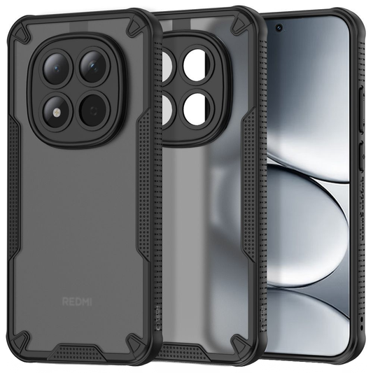 Futrola za Xiaomi Redmi Note 15 Pro 5G, Tech-Protect, Rugged Shield, Crna