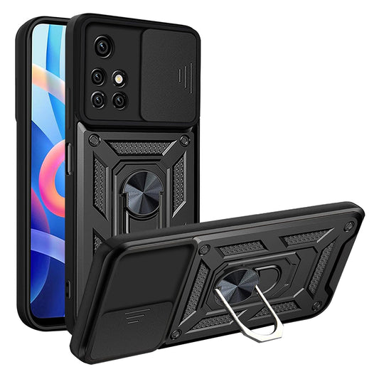 Maska za Xiaomi Redmi 10 2022 / 10 (2021), Techsuit, CamShield, Crna