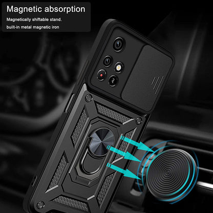 Maska za Xiaomi Redmi 10 2022 / 10 (2021), Techsuit, CamShield, Crna