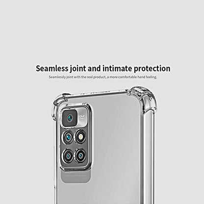 Maska za Xiaomi Redmi 10 2022 / 10 (2021), Techsuit, Otporna na udarce, Prozirna