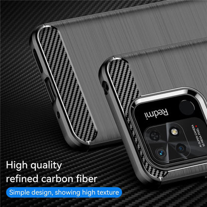 Maska za Xiaomi Redmi 10C, Techsuit, Karbon, Crna