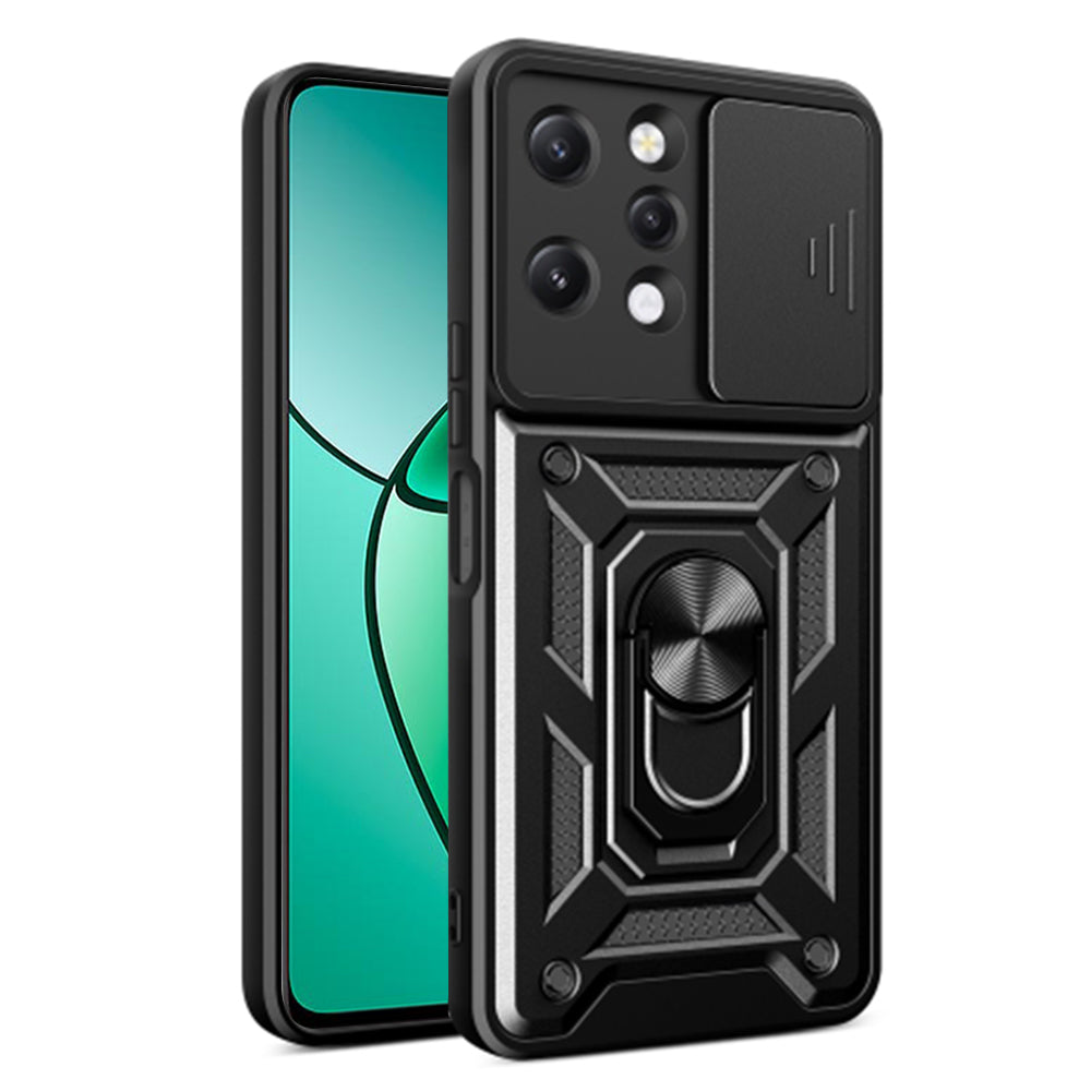 Maska za Xiaomi Redmi 12 5G / 12, Techsuit, CamShield, Crna