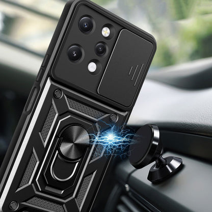 Maska za Xiaomi Redmi 12 5G / 12, Techsuit, CamShield, Crna