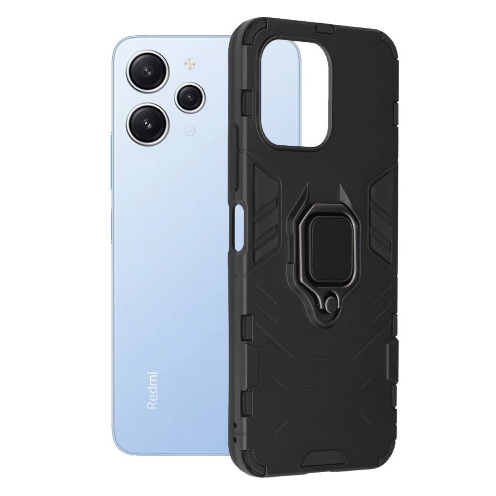 Maska za Xiaomi Redmi 12 5G / 12, Techsuit, Shield, Crna