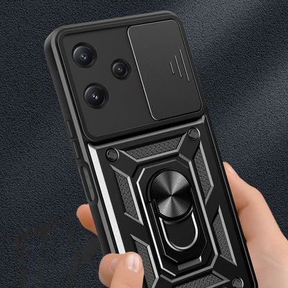 Maska za Xiaomi Redmi 12 5G, Techsuit, CamShield, Crna