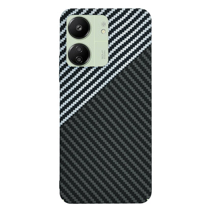 Maska za Xiaomi Redmi 13C 5G / 13C / Poco C65, Techsuit, Carbonite FiberShell, Crno Siva