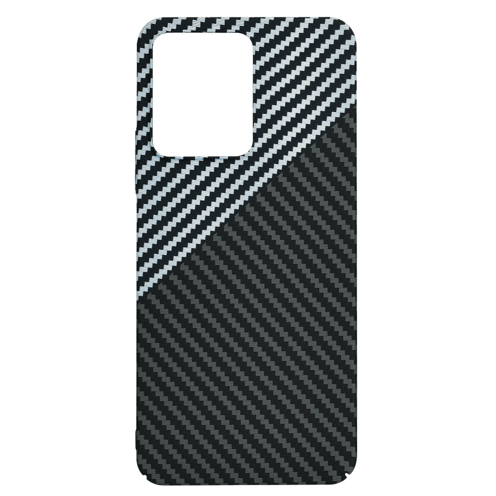 Maska za Xiaomi Redmi 13C 5G / 13C / Poco C65, Techsuit, Carbonite FiberShell, Crno Siva