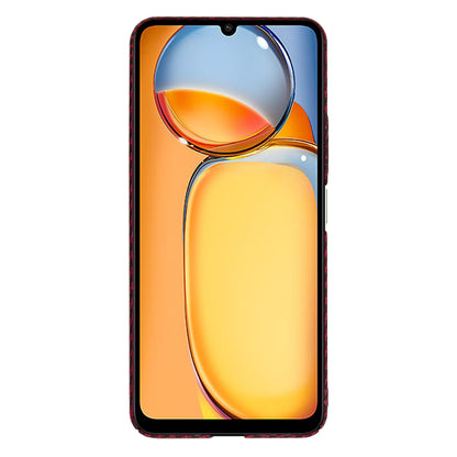 Maska za Xiaomi Redmi 13C 5G / 13C / Poco C65, Techsuit, Carbonite FiberShell, Crvena