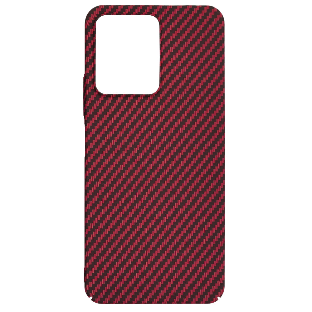 Maska za Xiaomi Redmi 13C 5G / 13C / Poco C65, Techsuit, Carbonite FiberShell, Crvena