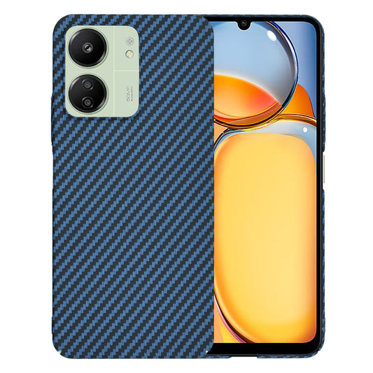 Maska za Xiaomi Redmi 13C 5G / 13C / Poco C65, Techsuit, Carbonite FiberShell, Tirkizna