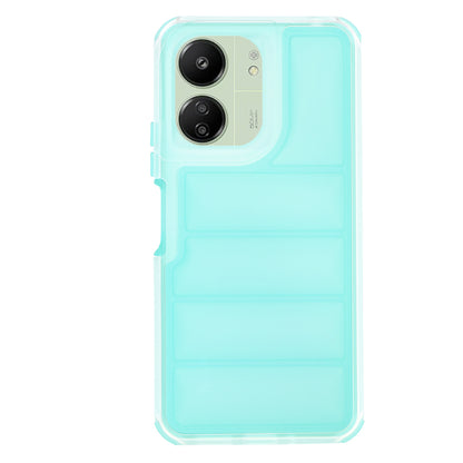Maska za Xiaomi Redmi 13C 5G / 13C / Poco C65, Techsuit, Wave Shield, Tirkizna