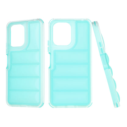 Maska za Xiaomi Redmi 13C 5G / 13C / Poco C65, Techsuit, Wave Shield, Tirkizna