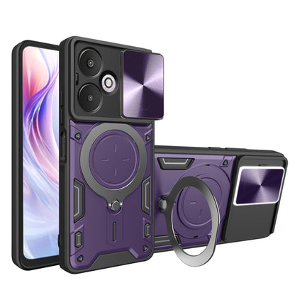 Maska za Xiaomi Redmi 13C 5G, Techsuit, CamGuard Pro, Ljubičasta