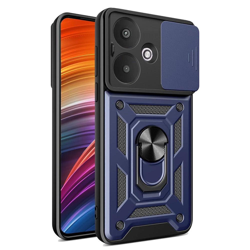 Maska za Xiaomi Redmi 13C 5G, Techsuit, CamShield, Plava