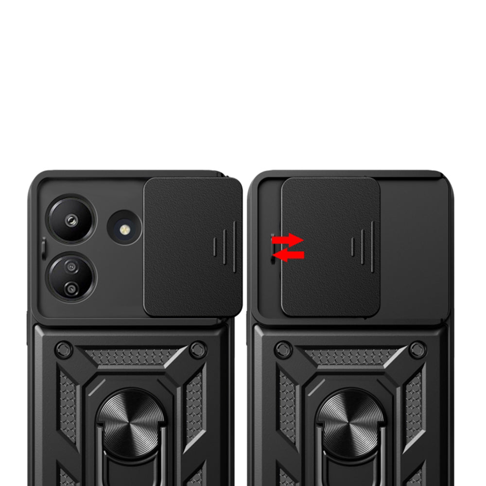 Maska za Xiaomi Redmi 13C 5G, Techsuit, CamShield, Plava