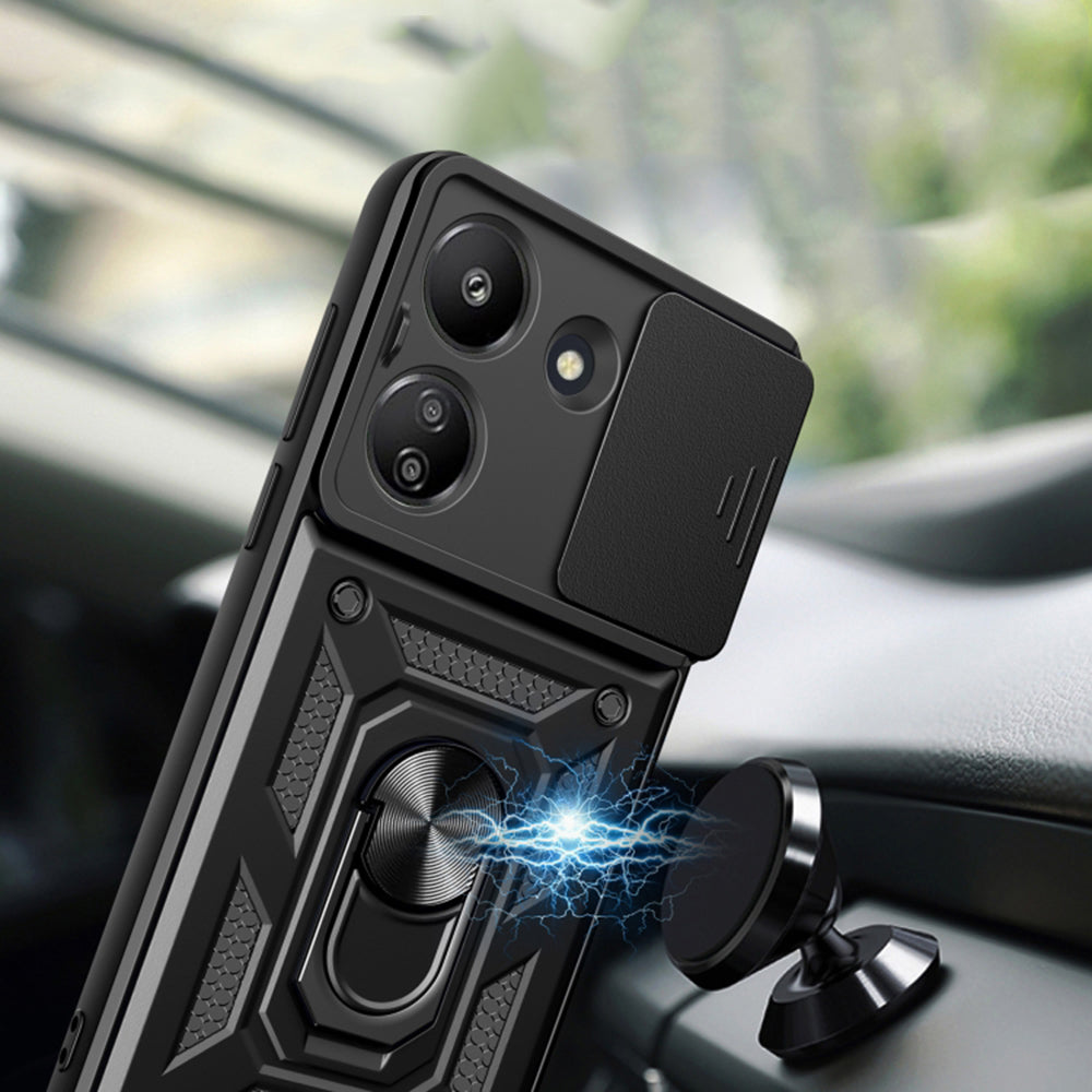 Maska za Xiaomi Redmi 13C 5G, Techsuit, CamShield, Plava