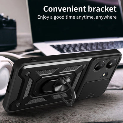 Maska za Xiaomi Redmi 13C 5G, Techsuit, CamShield, Crna
