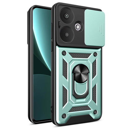 Maska za Xiaomi Redmi 13C 5G, Techsuit, CamShield, Zelena