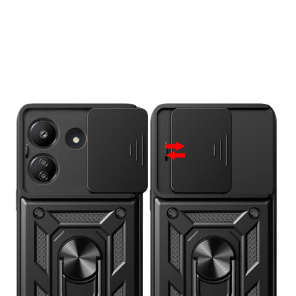Maska za Xiaomi Redmi 13C 5G, Techsuit, CamShield, Zelena
