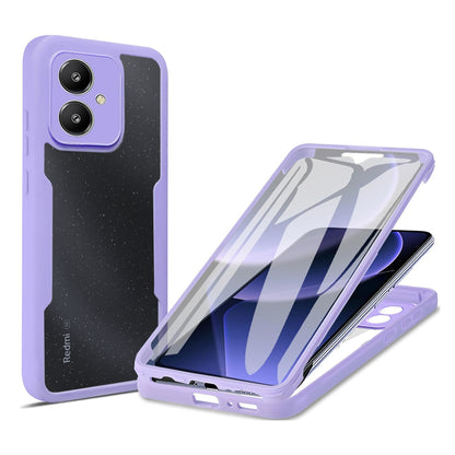 Maska za Xiaomi Redmi 13C 5G, Techsuit, ColorVerse 360, Ljubičasta