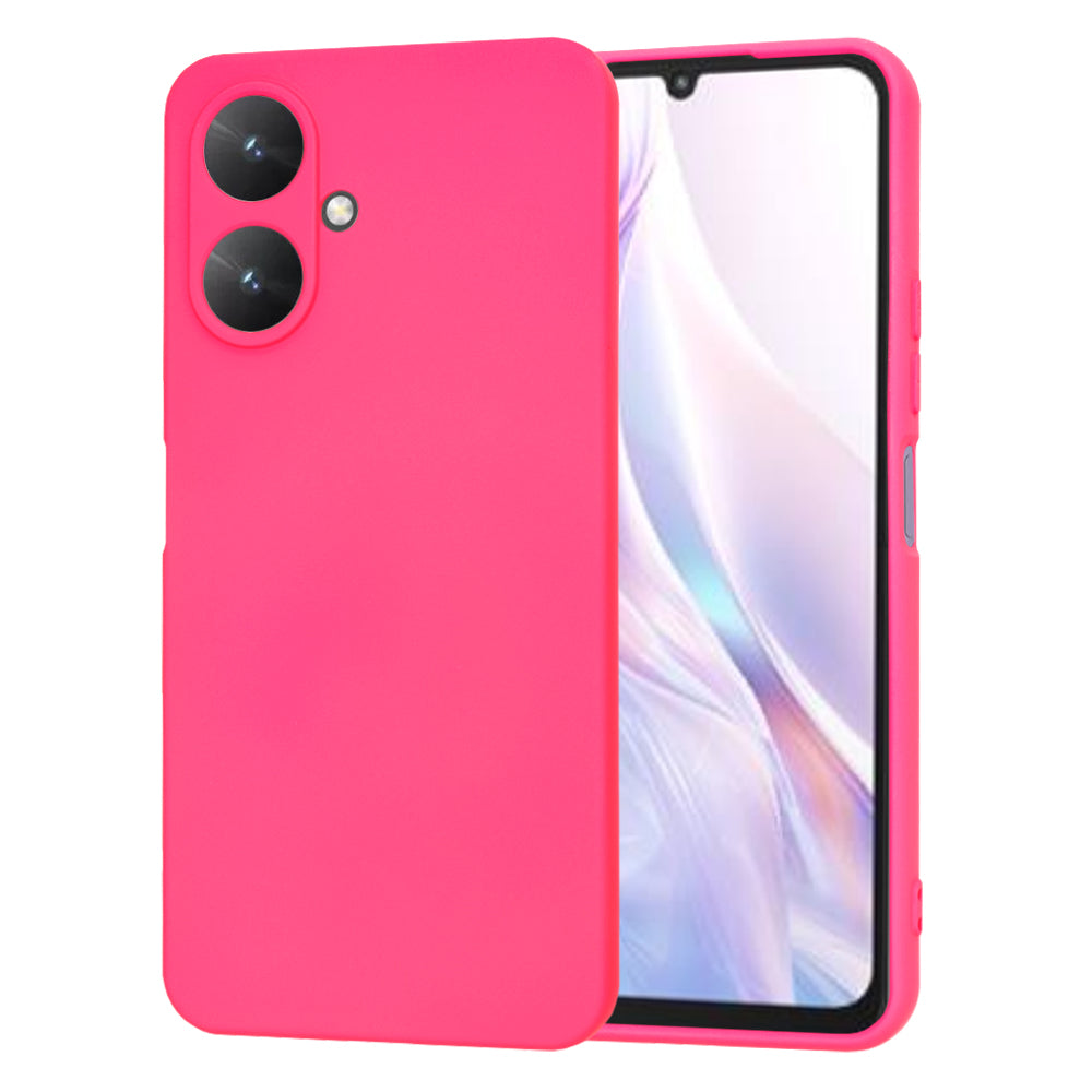 Maska za Xiaomi Redmi 13C 5G, Techsuit, SoftFlex, Tamno Roza