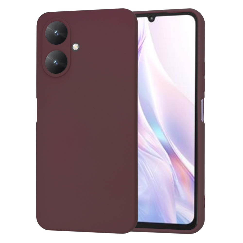 Maska za Xiaomi Redmi 13C 5G, Techsuit, SoftFlex, Bordo
