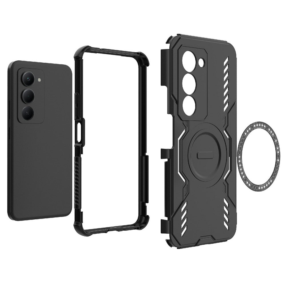 Futrola za Xiaomi Redmi 15 5G / 15 4G, Techsuit, ArmorMag, Plava