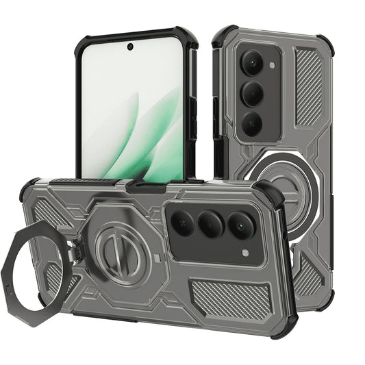 Futrola za Xiaomi Redmi 15 5G / 15 4G, Techsuit, Carbon Shield Pro, Svijetlo crna